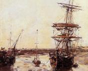 尤金 布丹 : Trouville, The Outer Harbor